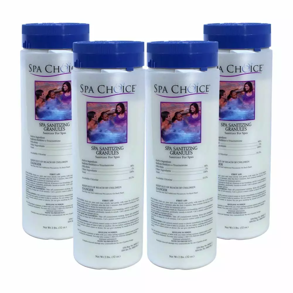 Spa Choice Chlorine Granules Spas and Hot Tubs Water Care