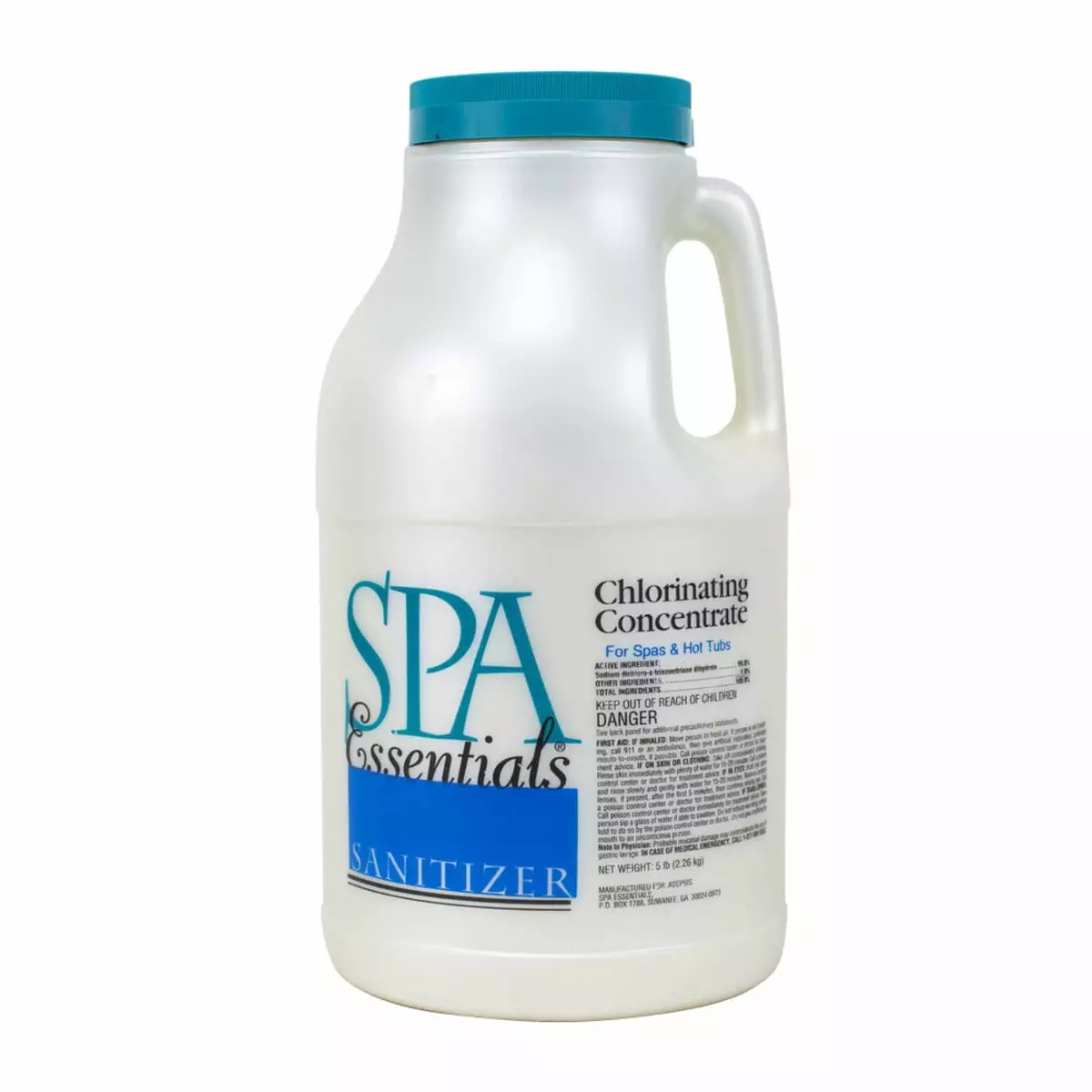 Spa Essentials Chlorinating Concentrate Granules Spas and Hot Tubs 5-Pounds
