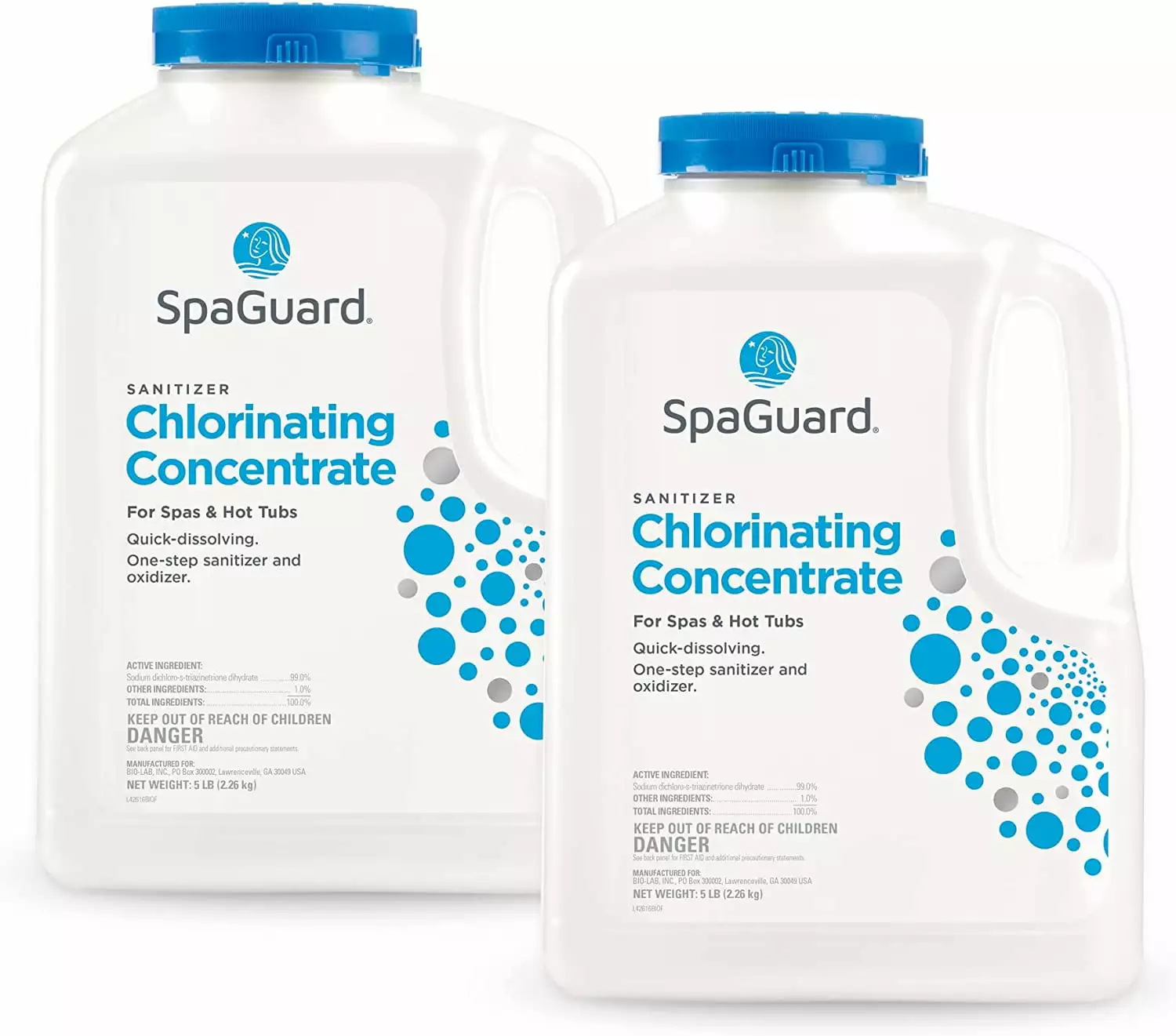 SpaGuard Spa Chlorinating Concentrate 5 Lb Pack 2 Hot Tubs 2