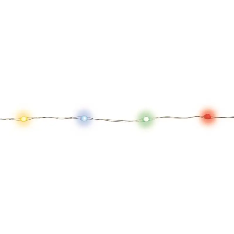 Celebrations LED Micro Dot Fairy String Christmas Lights 100 ct Multicolored Warm White 16.5 ft Pack 12