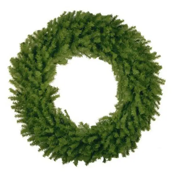 National Tree NF7-10-60W Artificial Norwood Fir Unlit Wreath 882 Tips 60 Inches