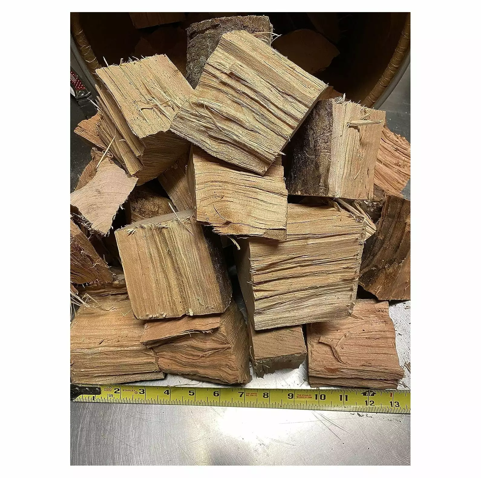 CintBllTer Cherry Wood Chunks BBQ Grilling Cooking Smoker 5 pounds