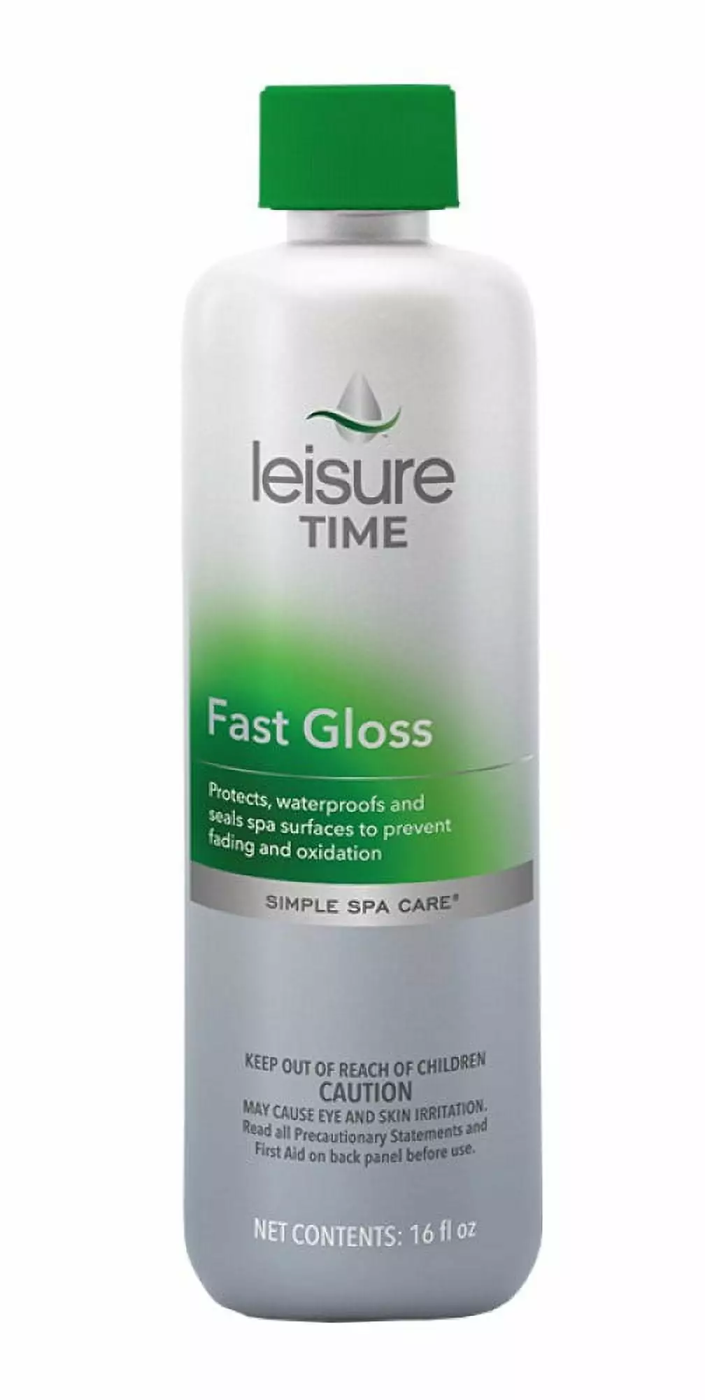 Leisure Time Spa Fast Gloss 1 Pint - Hot Tub Surface Cleaner & Protector