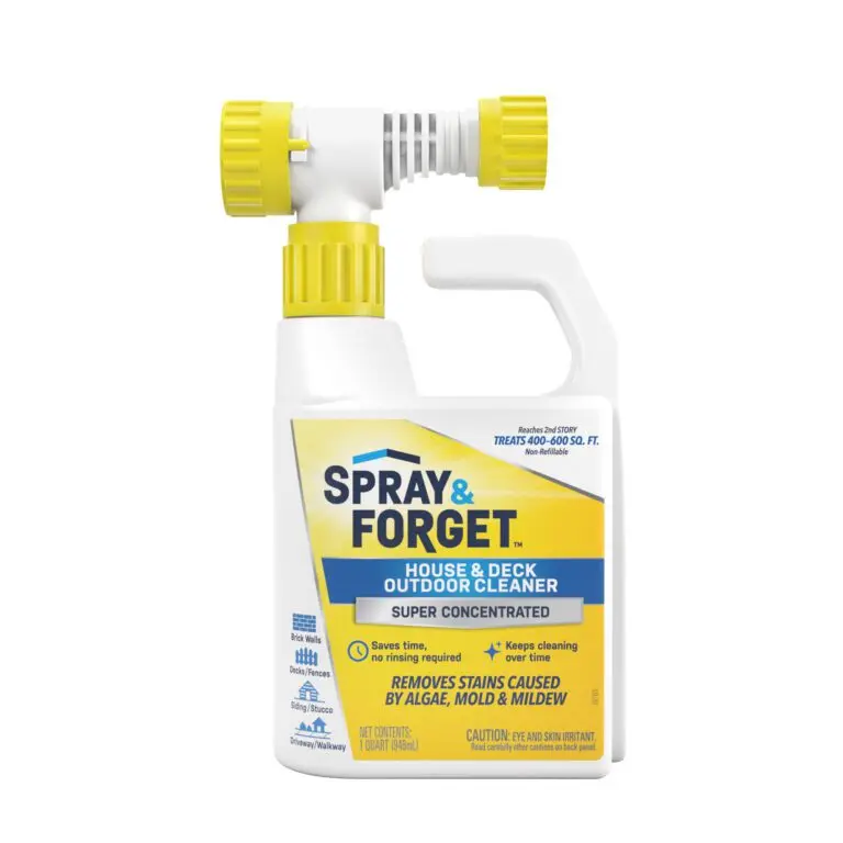 Spray & Forget House & Deck Outdoor Cleaner Hose End Adapter Spray u0026 Forget