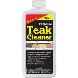 Teak Cleaner 16-oz Outdoor Furniture and Deck Restoration Various