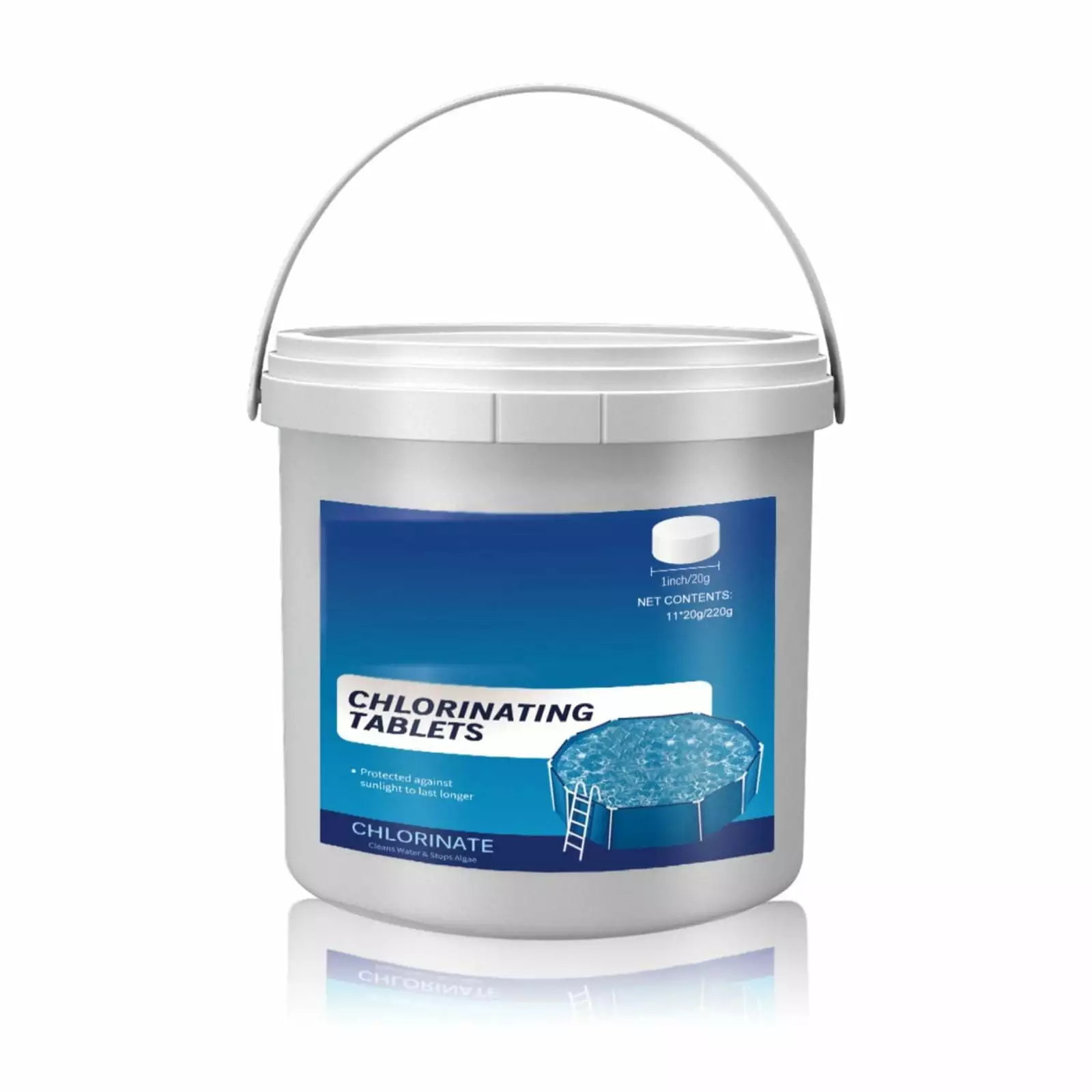 Halloween Savings 2024! Niaviben Multifunction Pool Spa Hot Tub Cleaning Tablets