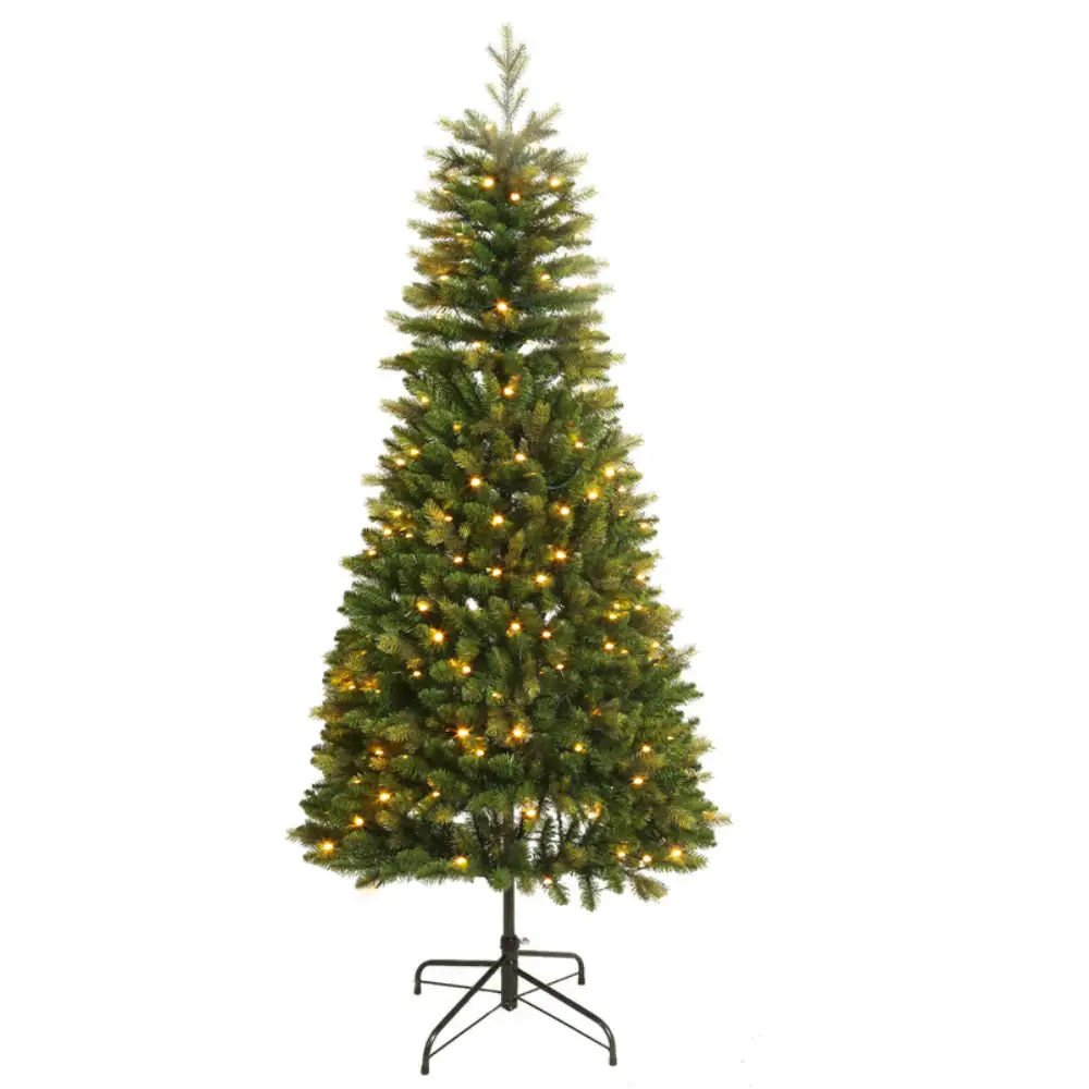 Celebrations KH66-613-200 Color Changing Artificial Christmas Tree 6 Ft LED Holiday Decor