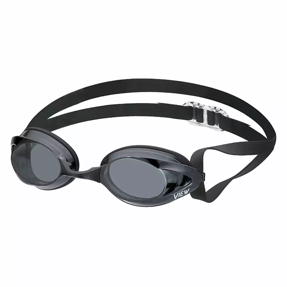 VIEW Swimming Gear V-101 Sniper II Racing Swim Goggles Black