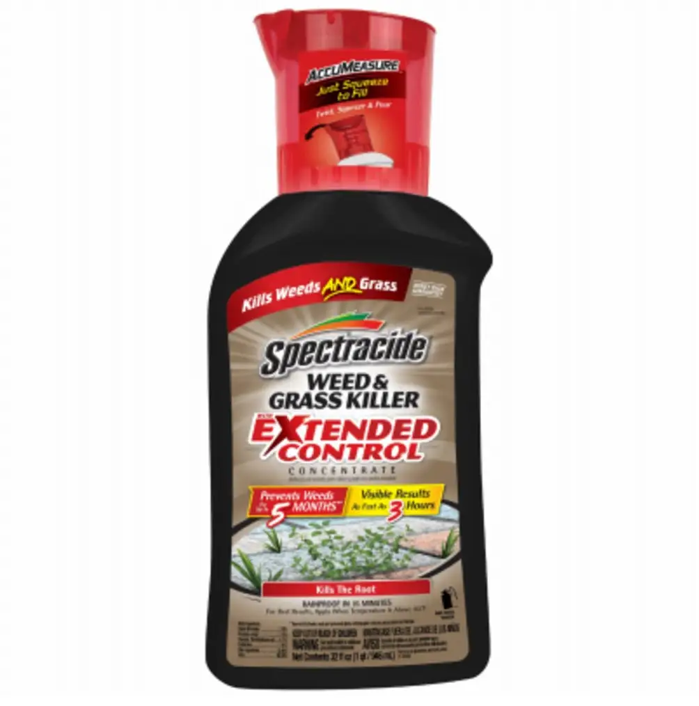 Spectracide HG-96805 Extended Control Weed & Grass Killer Concentrate 32 OZ Long-Lasting Weed Prevention