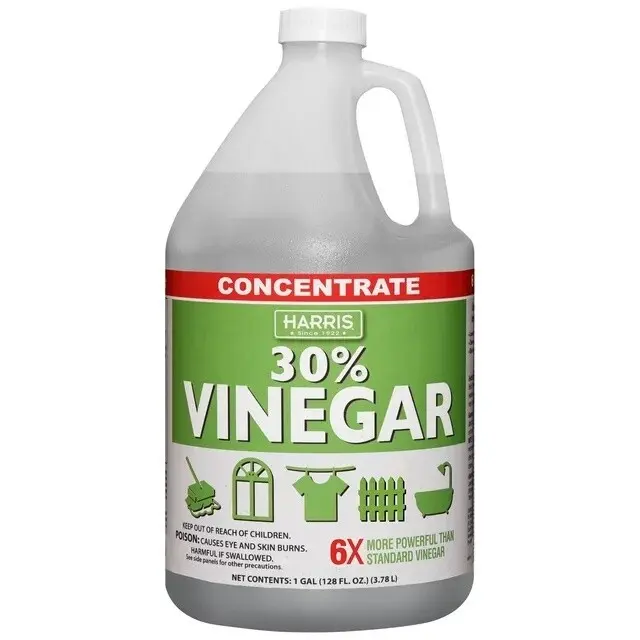 Harris Vinegar Cleaner 30% Concentrate 1-Gallon - Powerful Multi-Surface Cleaner