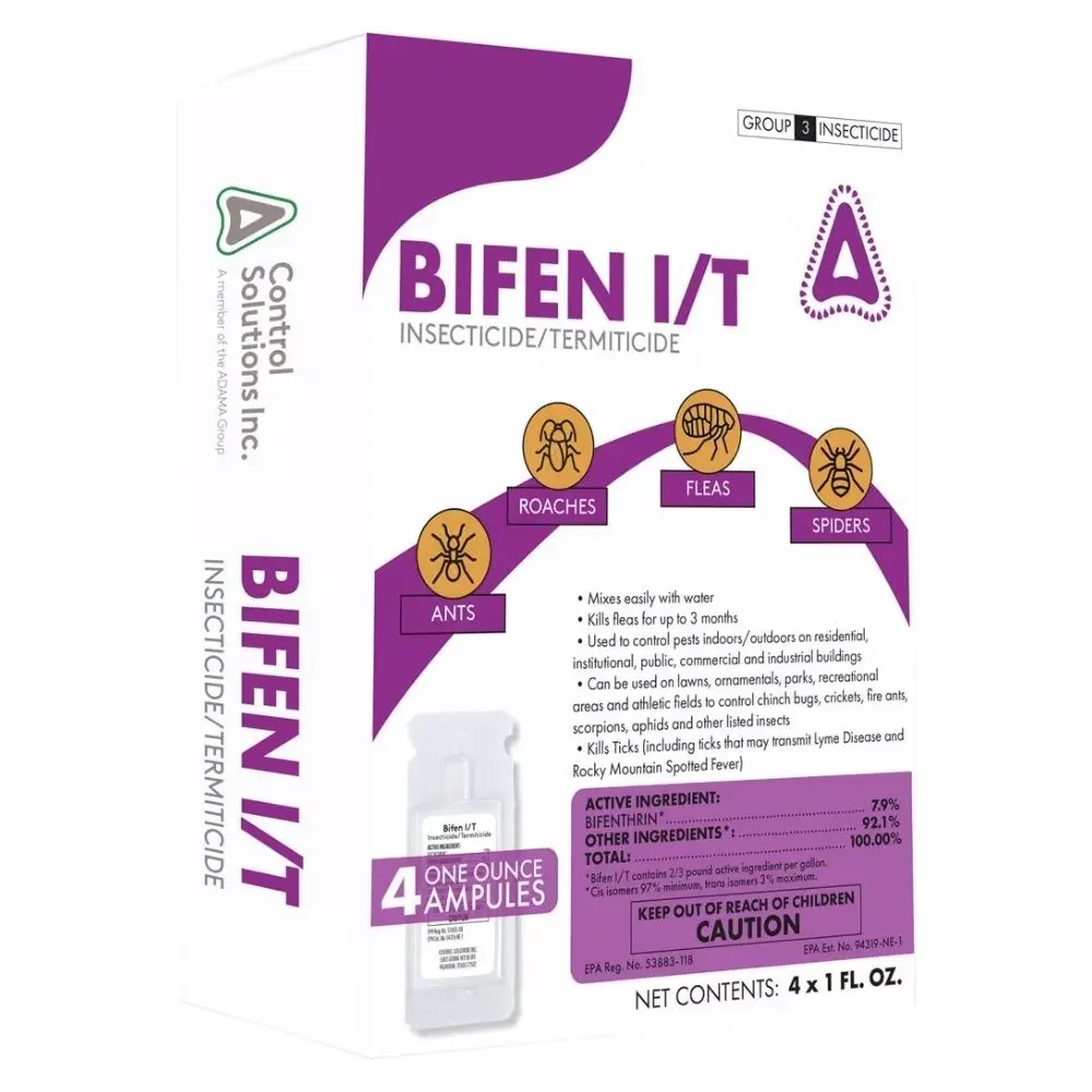 Regulation Solutions BIFEN I/T Insecticide Concentrate 4 x 1 oz - Professional Pest Control Control Solutions