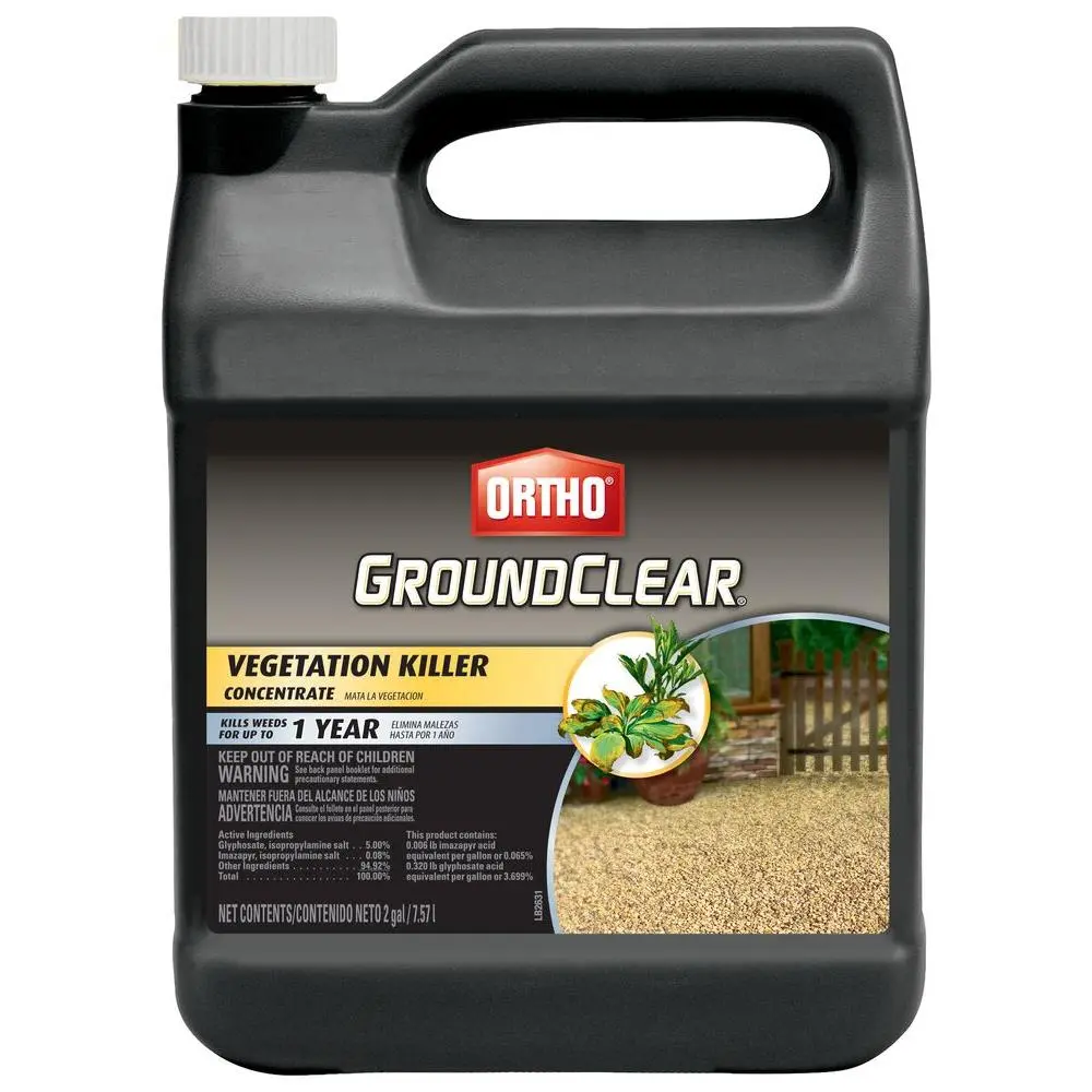 Ortho GroundClear Vegetation Killer Concentrate 2-Gallon Long-Lasting Weed Control
