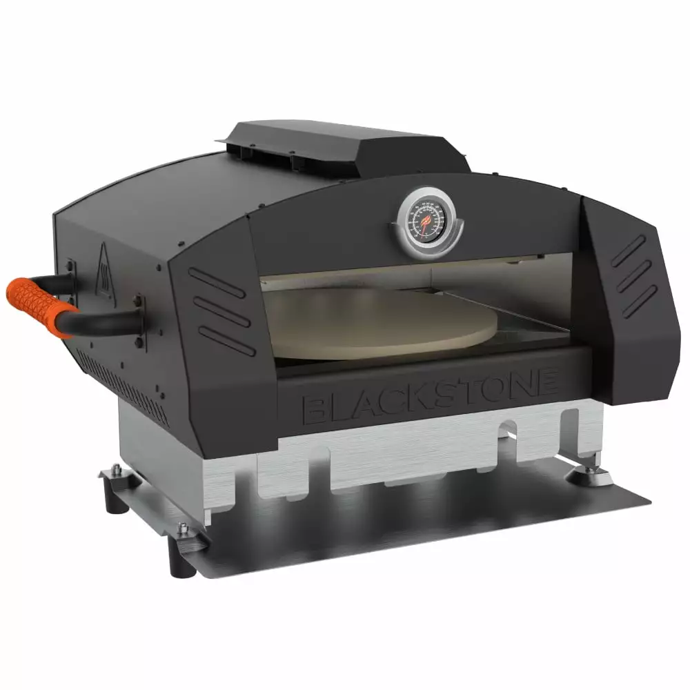 Blackstone 22 On--Go Pizza Oven Conversion Kit Cordierite Stone