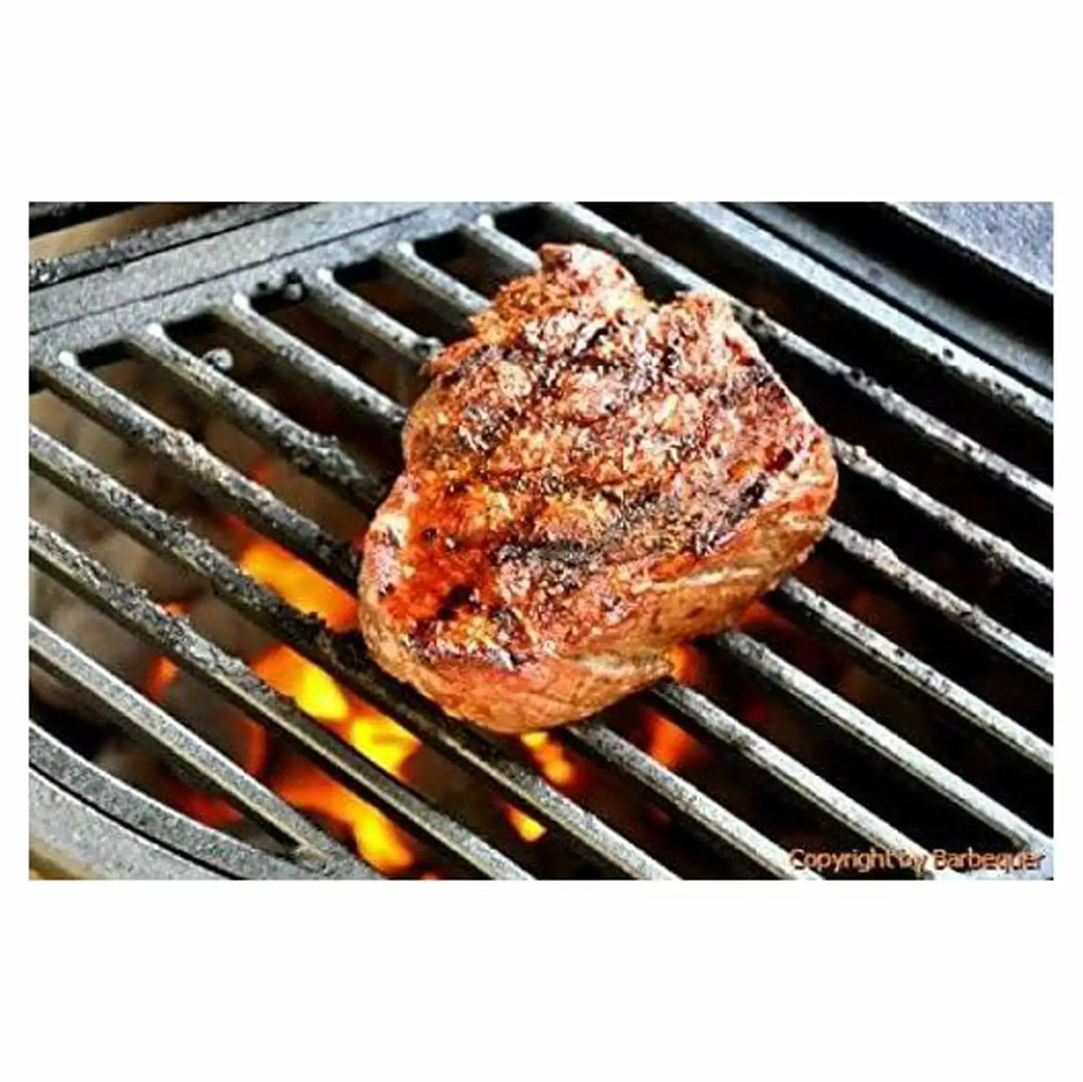 Cast Iron Grate Pre Seasoned Modular Fits 26.75 Inch Grills Lwory