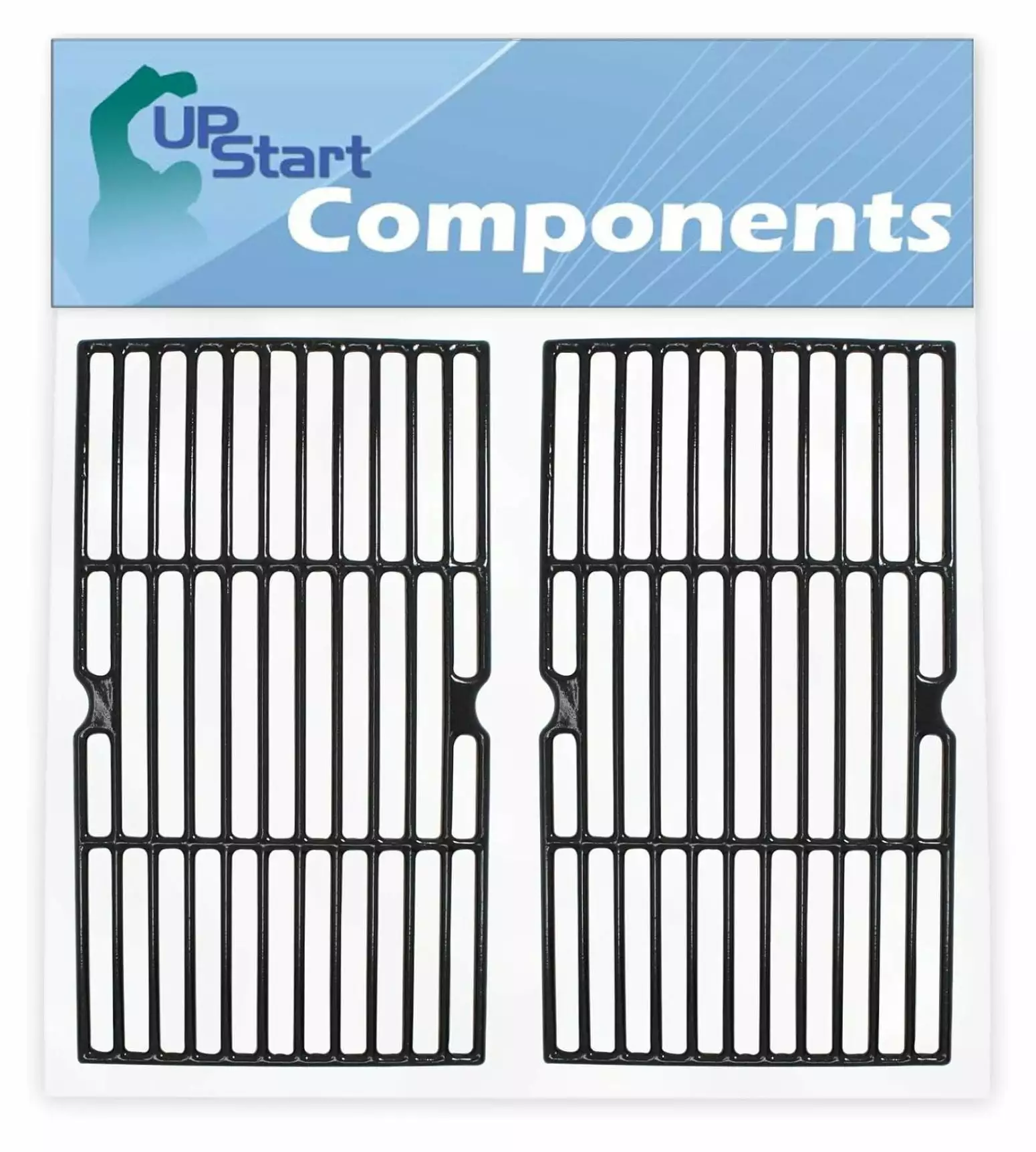 Lwory 2-Pack BBQ Grill Cooking Grates Replacement Savor Pro GD4205S-M Cast Iron Grid 16 3/4