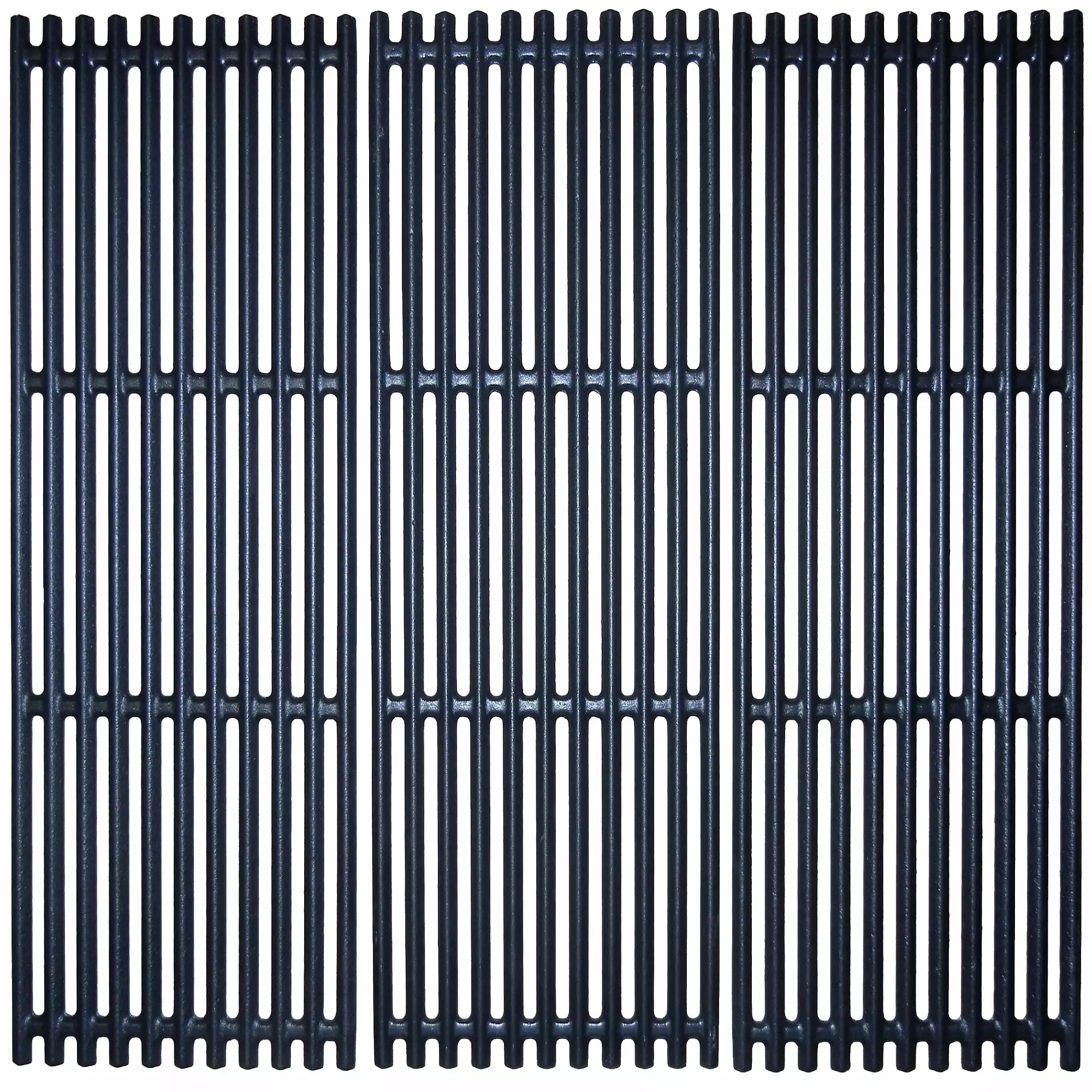 Set 3 Matte Finished Cast Iron Cooking Grid Charbroil Gas Grills 22.75 Inch Contemporary Home Living