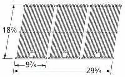 Stainless Steel Wire Cooking Grid Replacement Kitchen Aid 7 Gas Grill Music City Metals