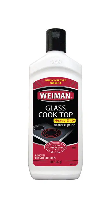 Weiman Apple Scent Glass Cooktop Cleaner 10 oz Cream Pack 6