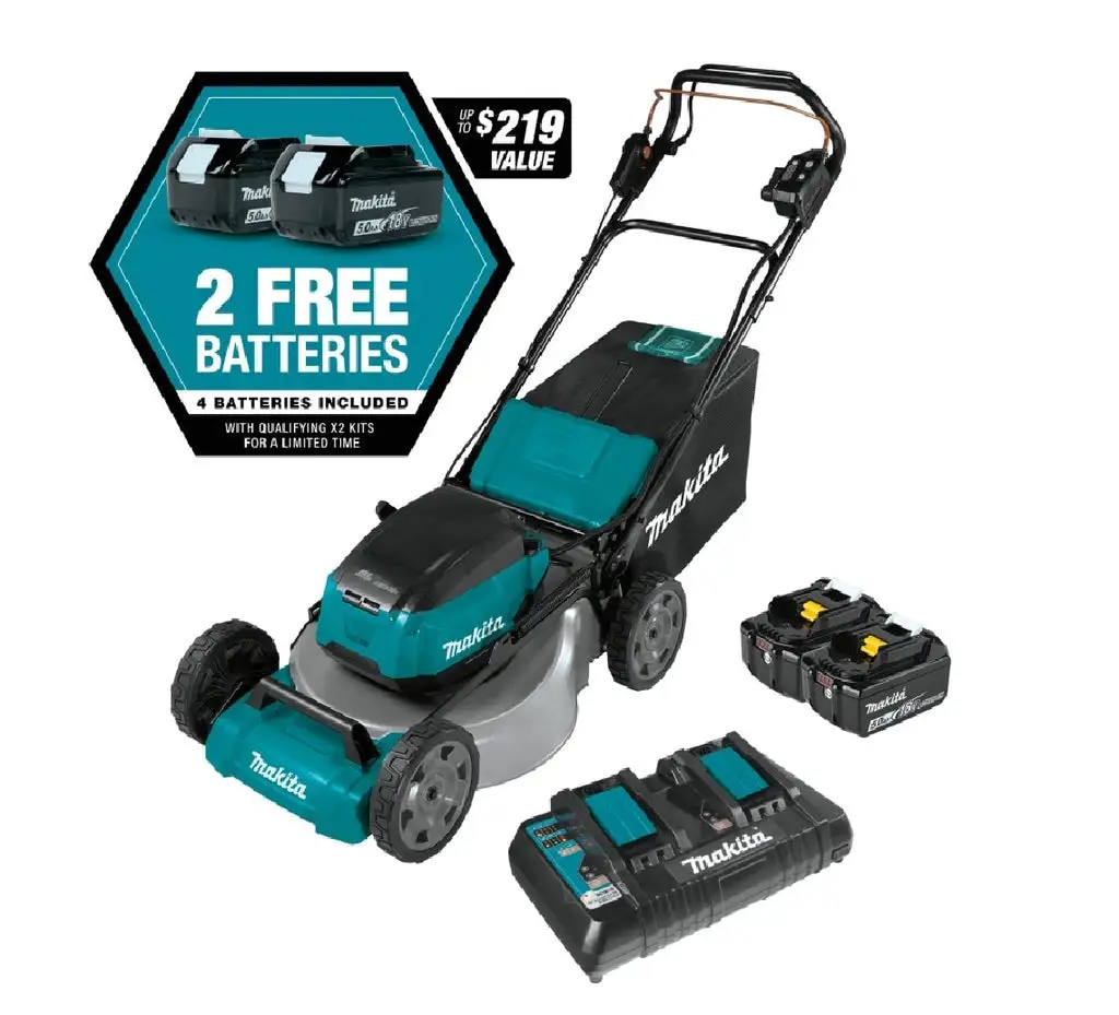 Makita XML07Z Lawn Mower Lithium-Ion - Cordless Lawn Mower Efficient Yard Care