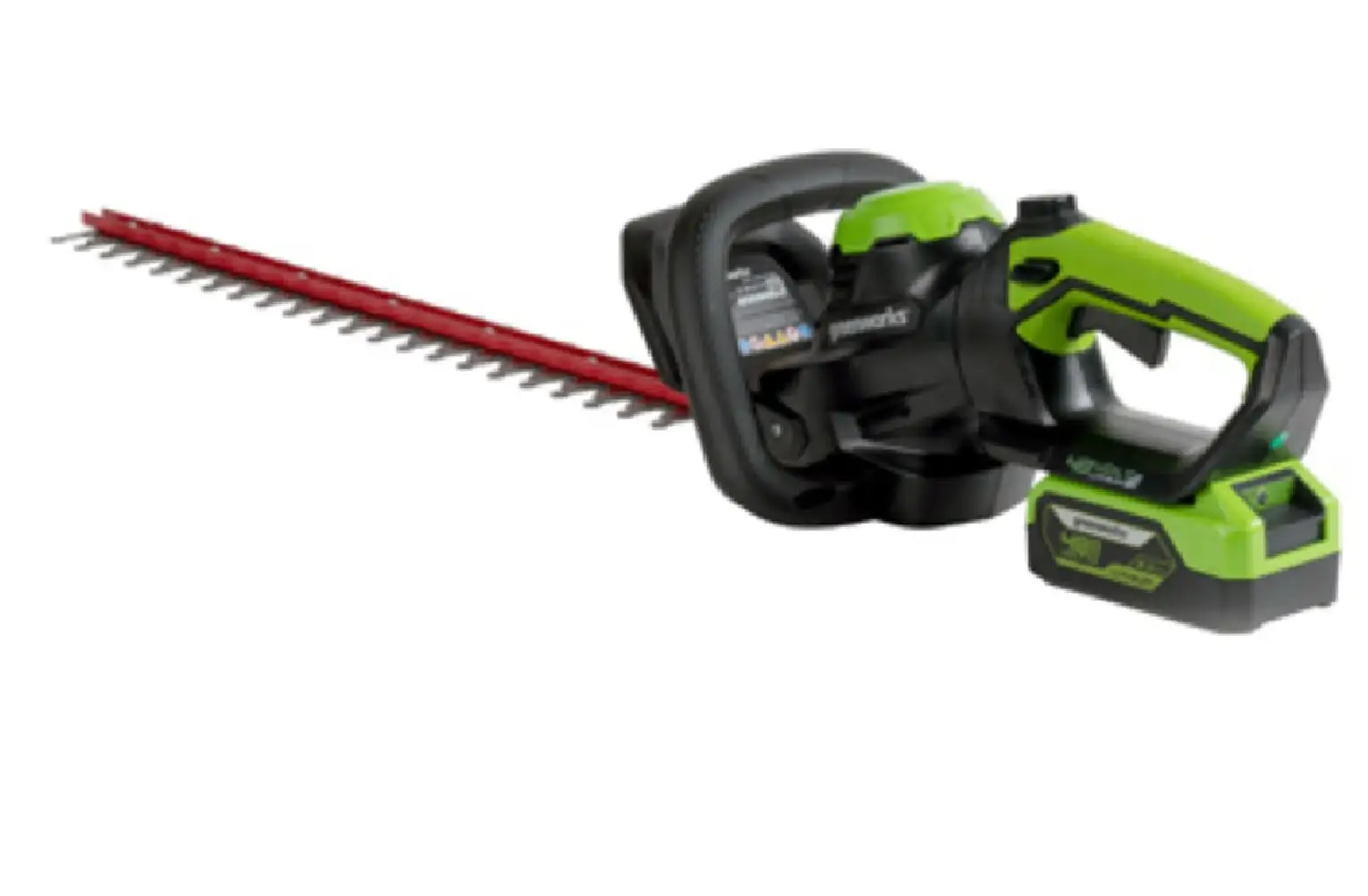 Greenworks 40V 24 Inch 2202702 Cordless Hedge Trimmer Lawn Tool