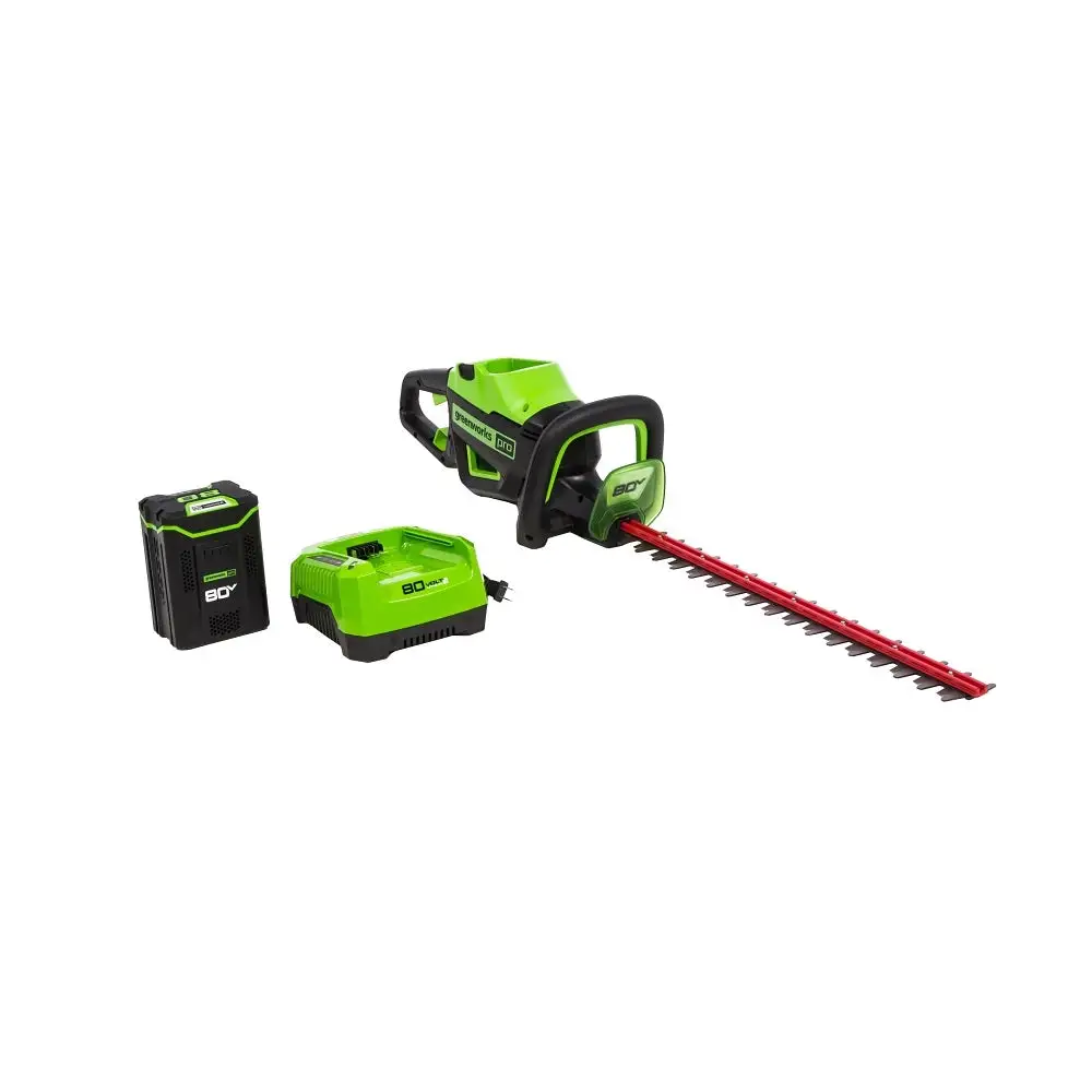 Greenworks 80V 2203902 Cordless Hedge Trimmer Professional Grade