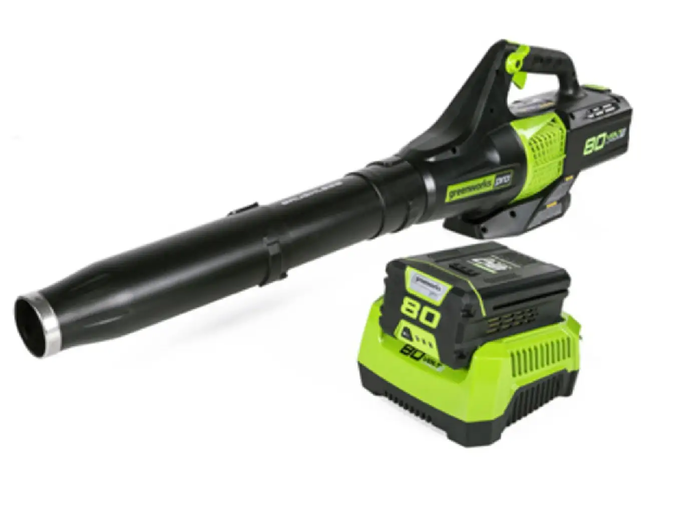 Greenworks 16 Inch 2112302VT Cordless String Trimmer 80V Lawn Tool