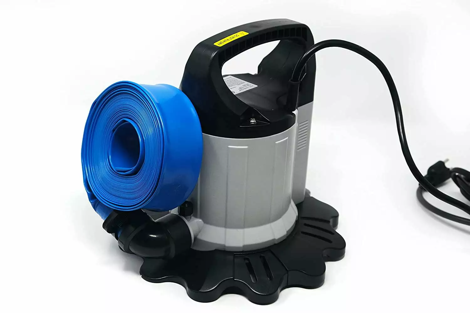 Sunnora Swimming Pool Cover Pump 1500 GPH Manual Pool Maintenance