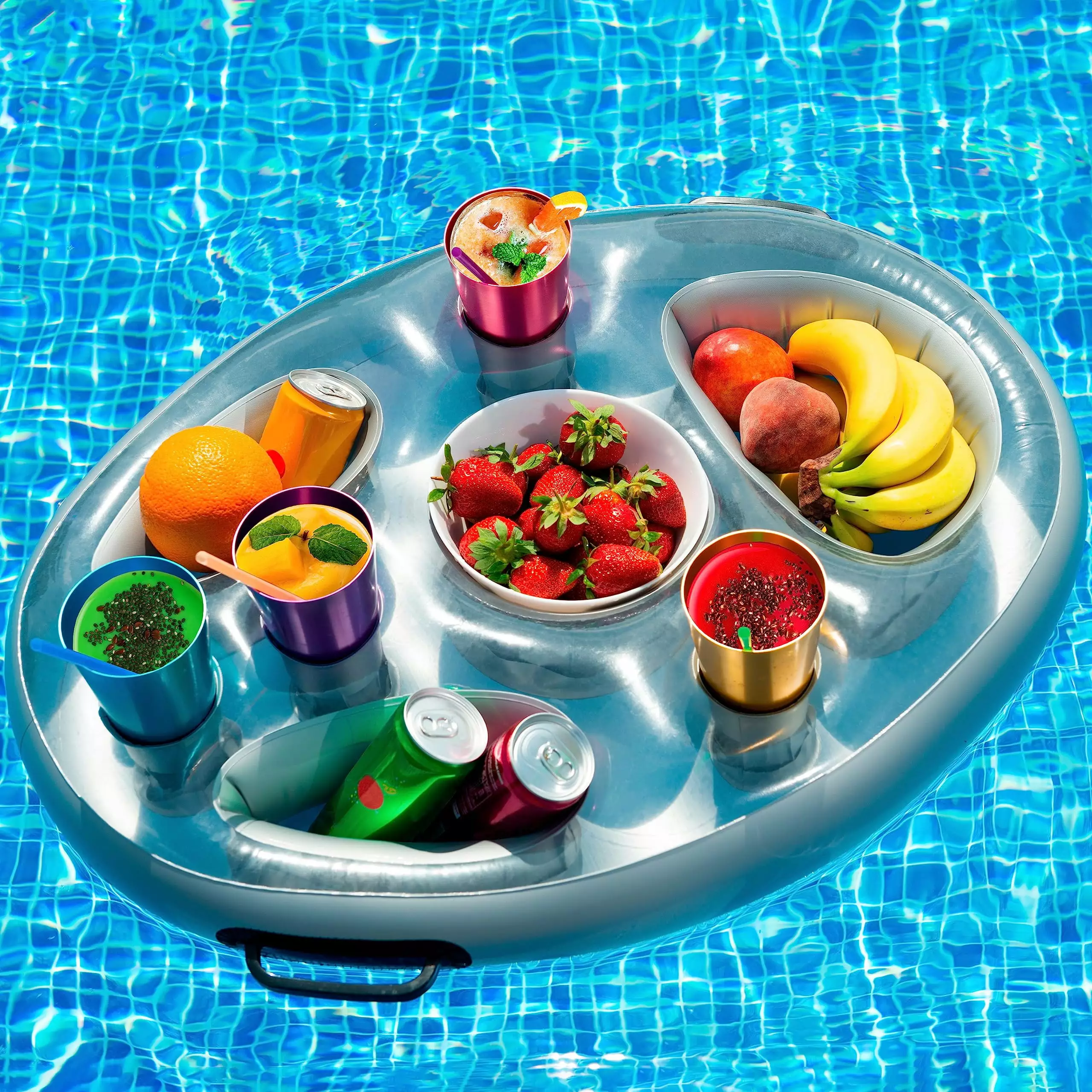Drink Floaties Pool Floating Drink Holder 27.6x19.7
