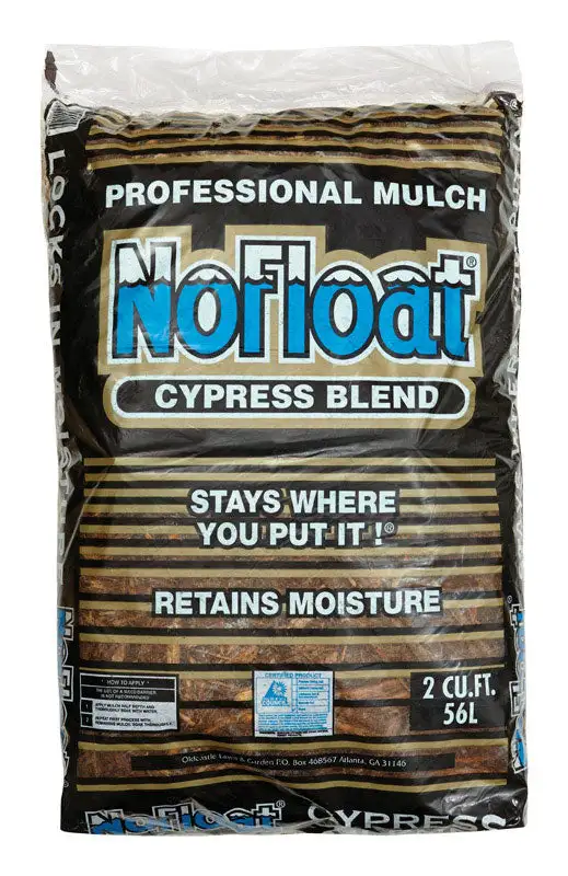 No Float Earthtone Cypress Blend Mulch 2 cu ft Pack 75 Landscaping and Gardening