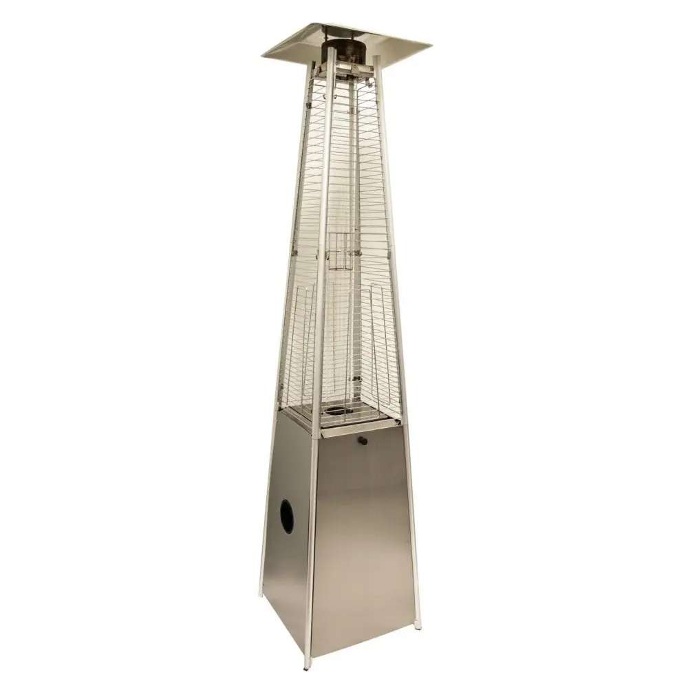 Large Nugget AZ Patio Heaters Tall Quartz Glass Tube Heater - Durable metal Steel