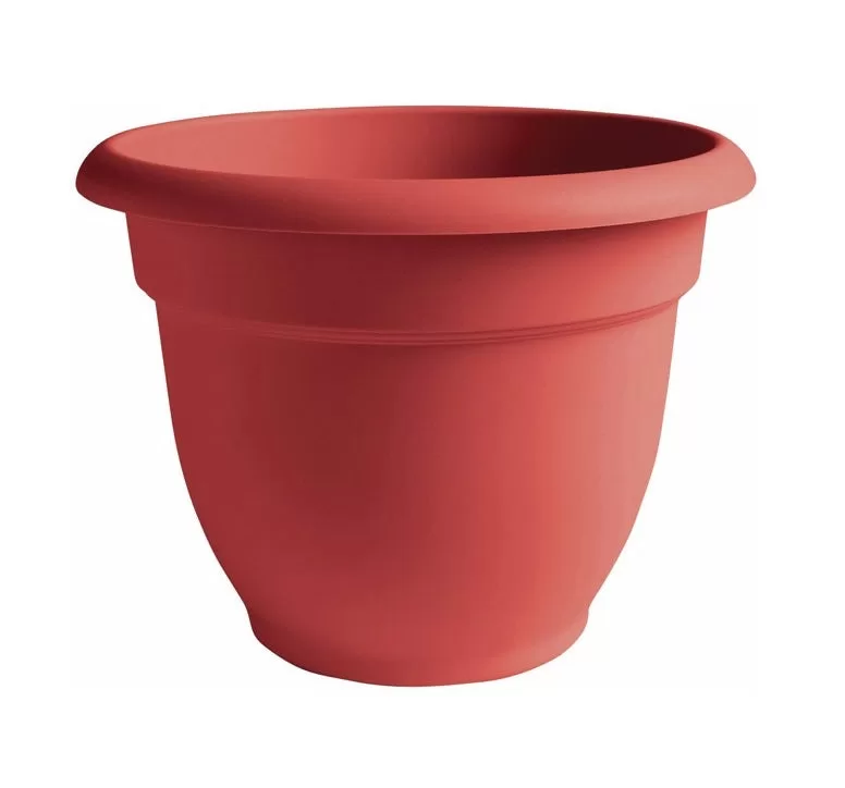 Bloem AP1213 Ariana Planter 12 Inch Assorted Color Resin Indoor Outdoor