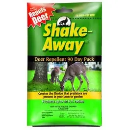 Deer Repellent 90-Day Pack - Long-Lasting Outdoor Animal Repellent Shake-Away