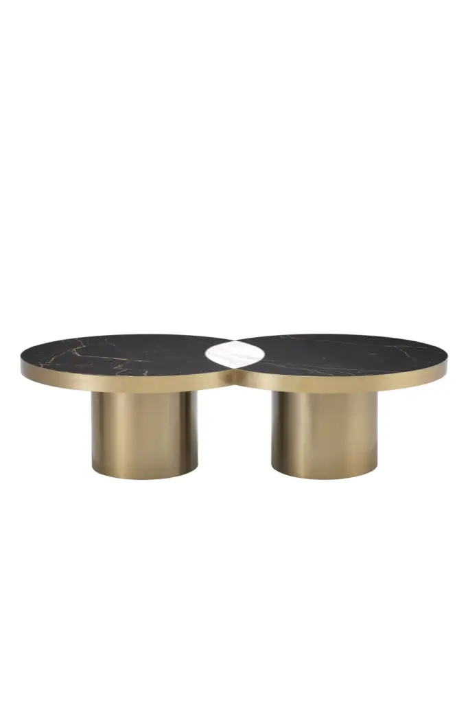Eichholtz Breakers Ceramic Marble Coffee Table Modern Design