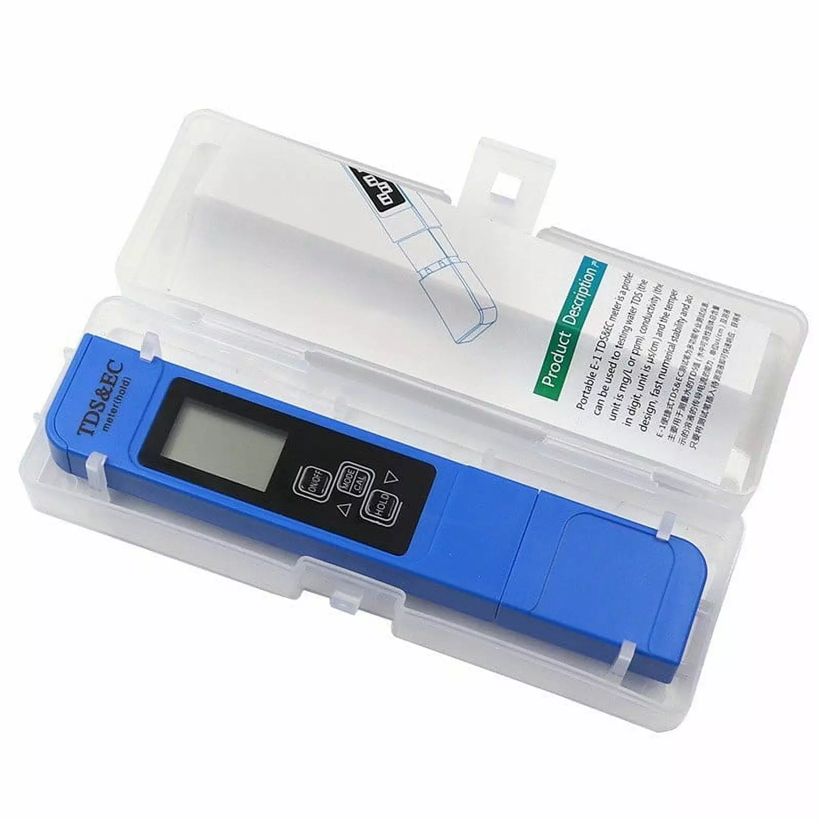 Digital PH Meter Pen Type Water Quality Tester Leather Cover Home Use