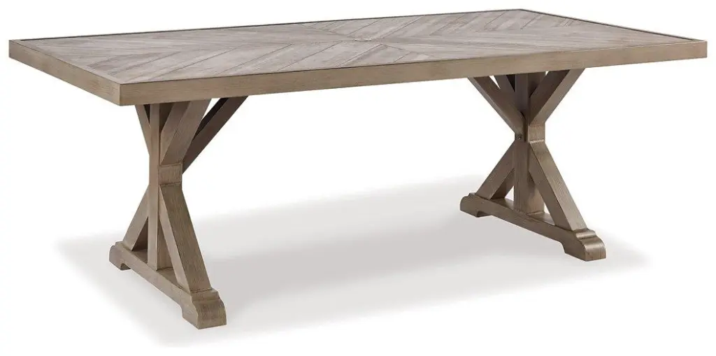 Beachcroft Dining Table Umbrella Option Outdoor Meals