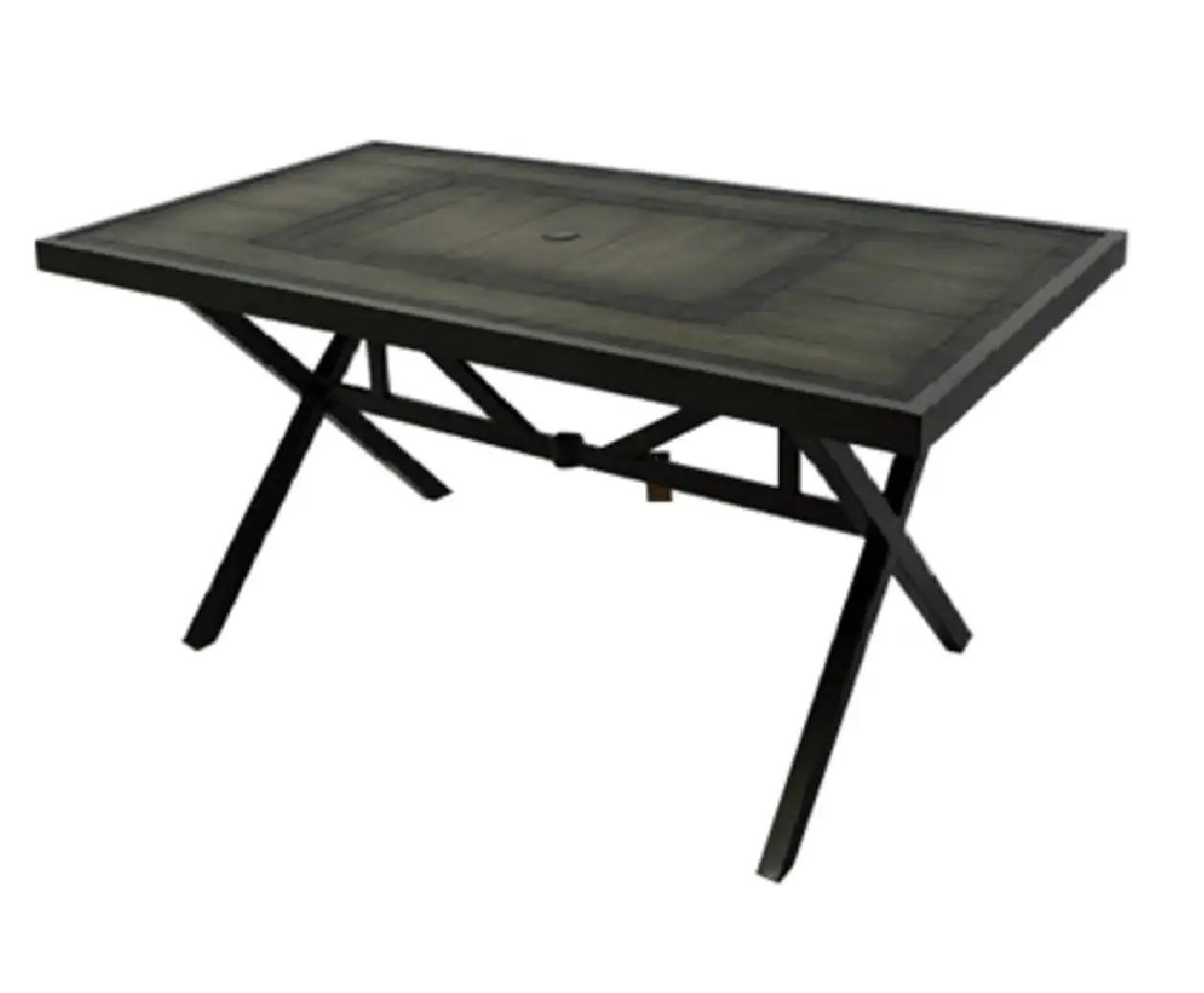Four Seasons Courtyard Canmore Dining Table BLE00299H60 Outdoor Patio Set