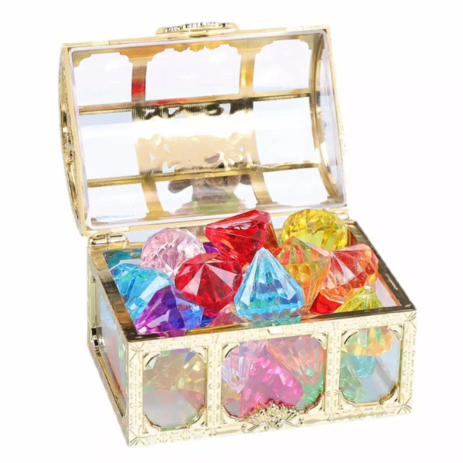 30Pcs Diving Gems Pool Toys Kids Ages 4-12 Assorted Swimming Gems Boxes