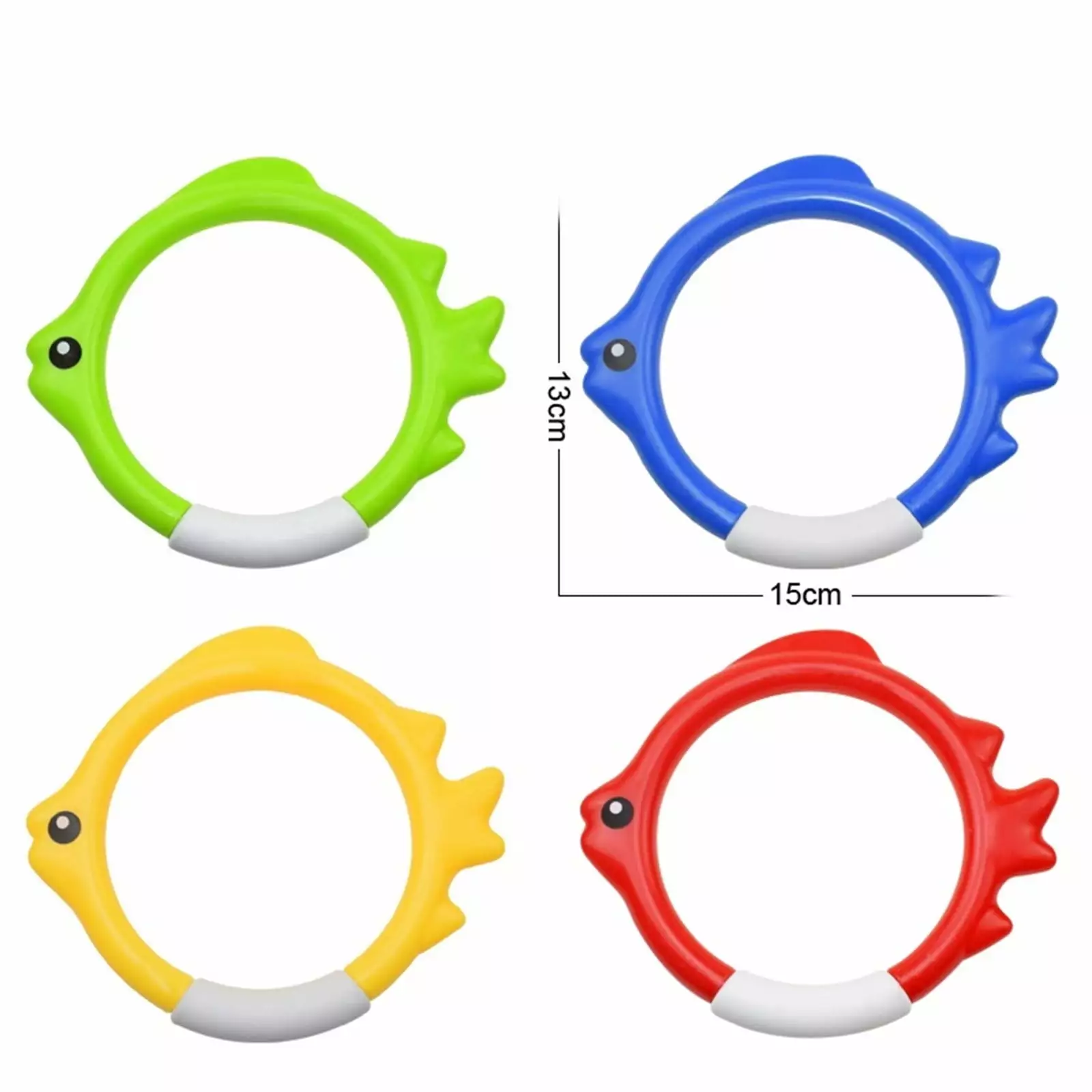 Diving Underwater Swimming Colorful Pool Sink Training Diving Toy One