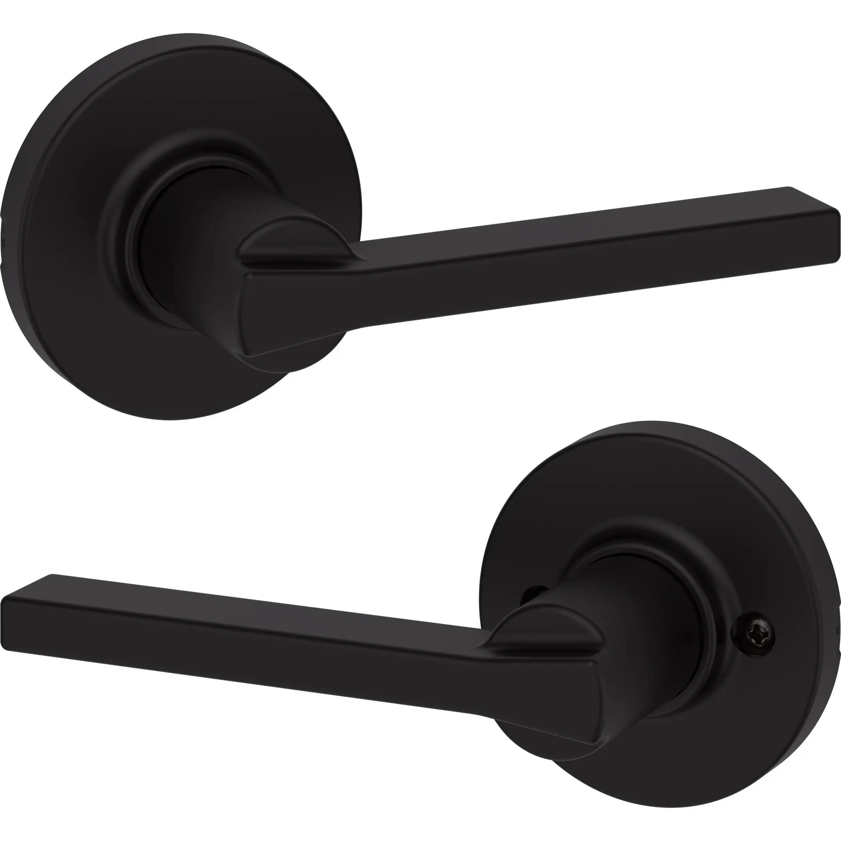200CSL RDT 514 6AL RCS Casey Passage Door Handle Matte Black