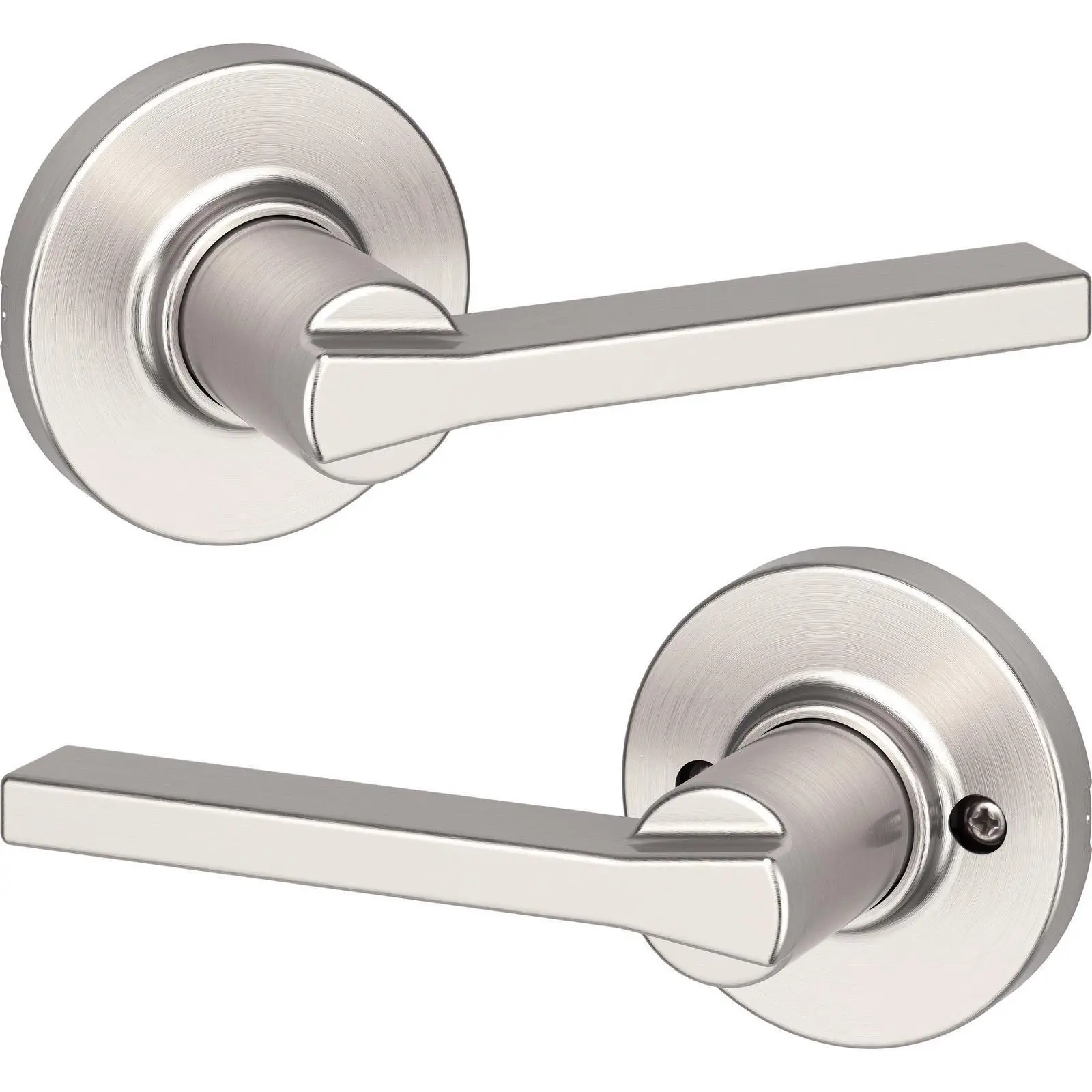 200CSL RDT 15 6AL RCS Casey Passage Door Handle Satin Nickel