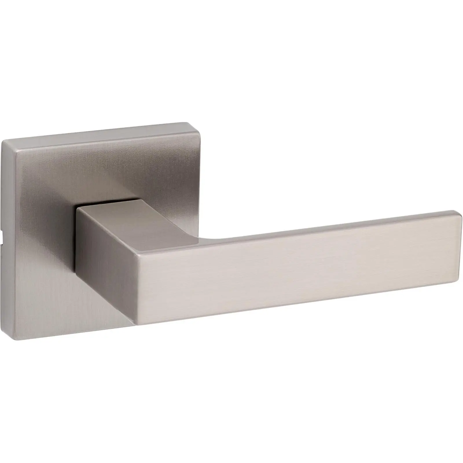 720SAL 15 SQT CP Singapore Passage Door Handle Satin Nickel
