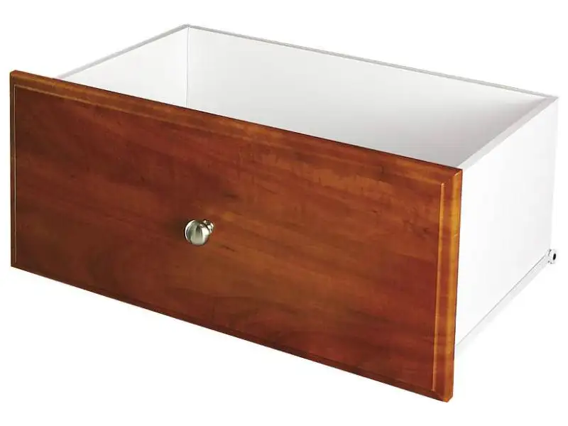 Easy Track RD2512-C Deluxe Closet Drawer Cherry Wood Finish Organizer