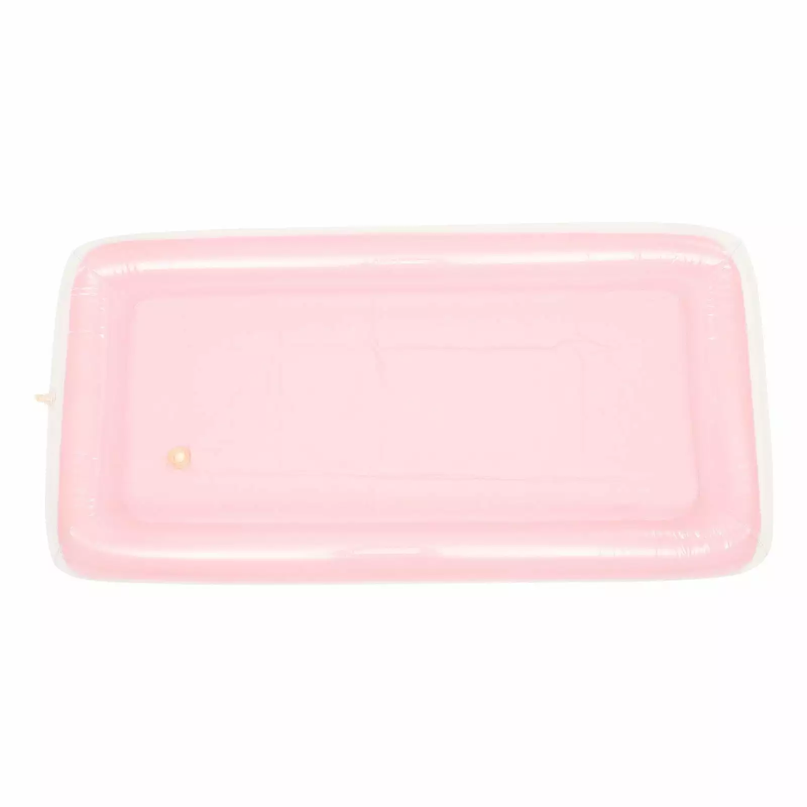 Inflatable Drink Float Floating Drink Tray Water Toy Pool Food Serving Tray Summer Parties 130x60cm