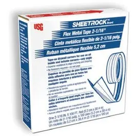 Metal Flex Reinforcing Tape 2 Inch x 100 Ft Drywall Repair Sheetrock
