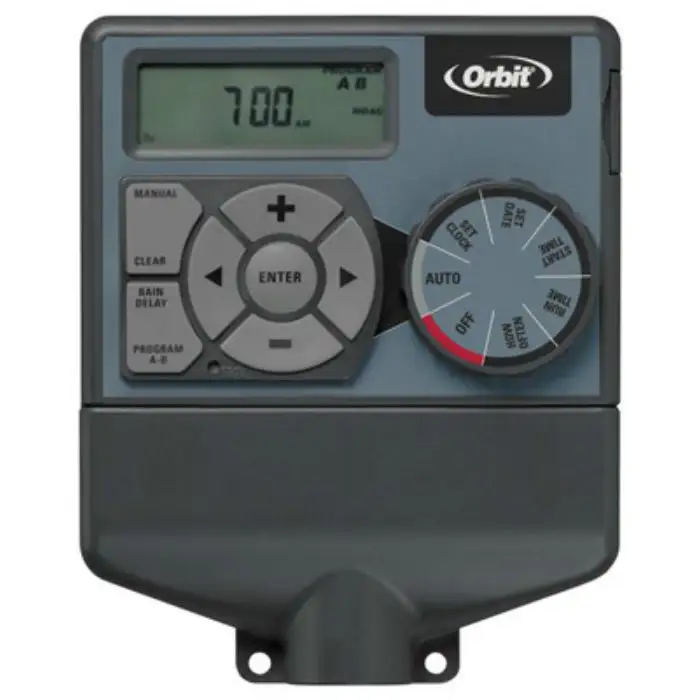 Orbit 57596 Dual 6-Station Easy-Dial Sprinkler Timer Lawn and Garden Irrigation