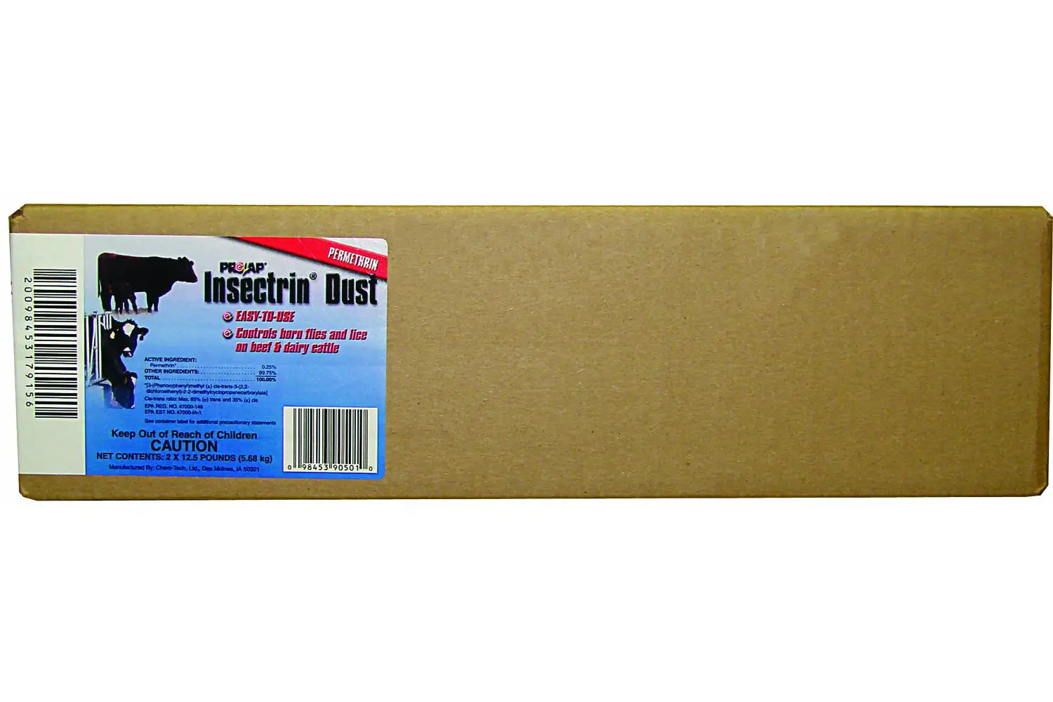 Prozap 1499510 Insectrin Dust Bag Refill 12.5 Lb 2-Pack Pest Control