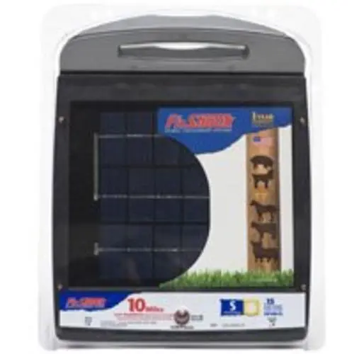 Fi-Shock ESP10M-FS Solar Powered Low Impedance Energizer 10 Mile Electric Fence Charger