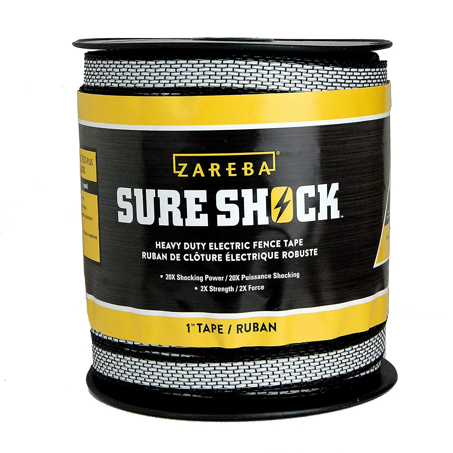 Zareba HDT500W1-Z Heavy Duty Polytape Aluminum Electric Fence Tape