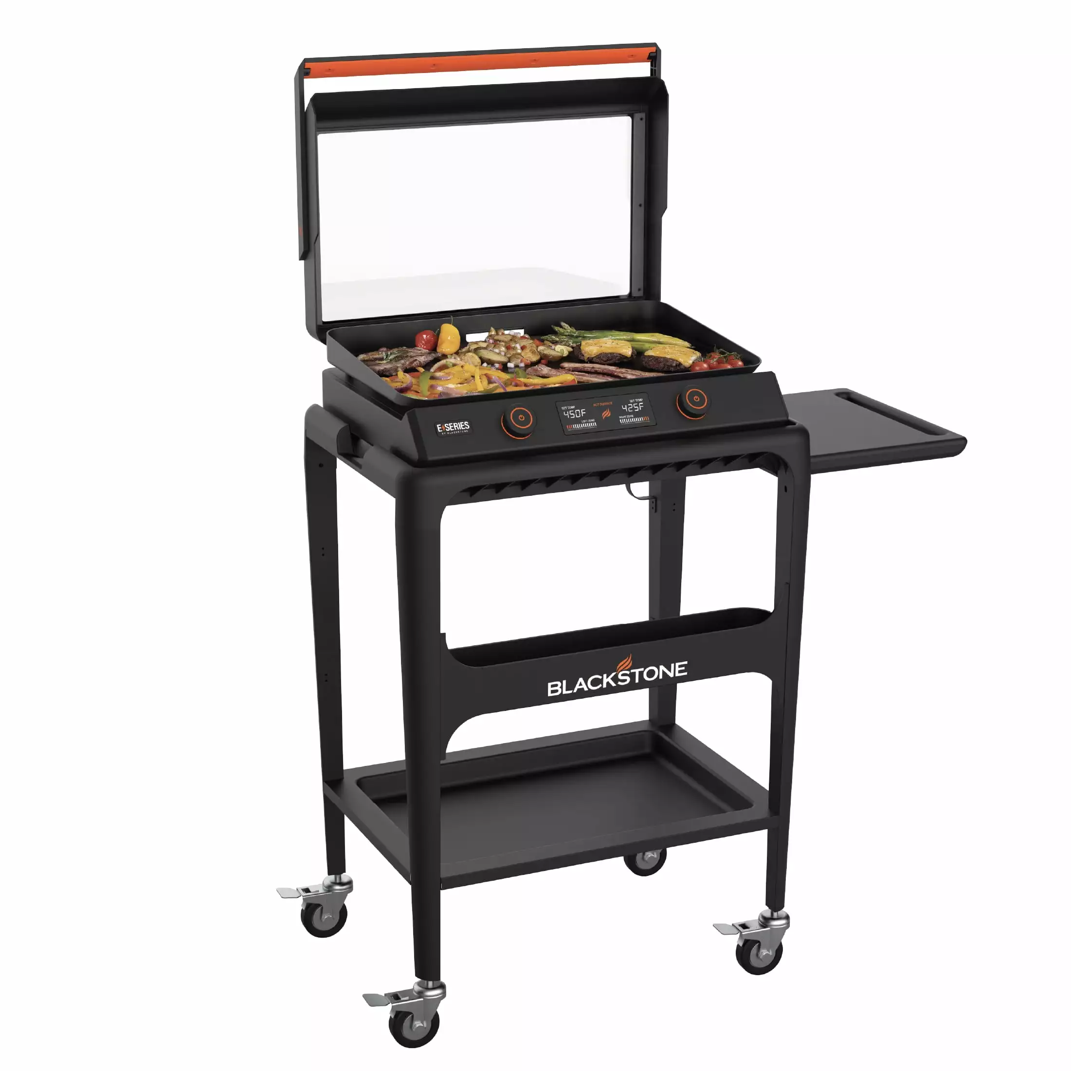 Blackstone E-Series 2-Burner 22 Inch Electric Tabletop Griddle Prep Cart