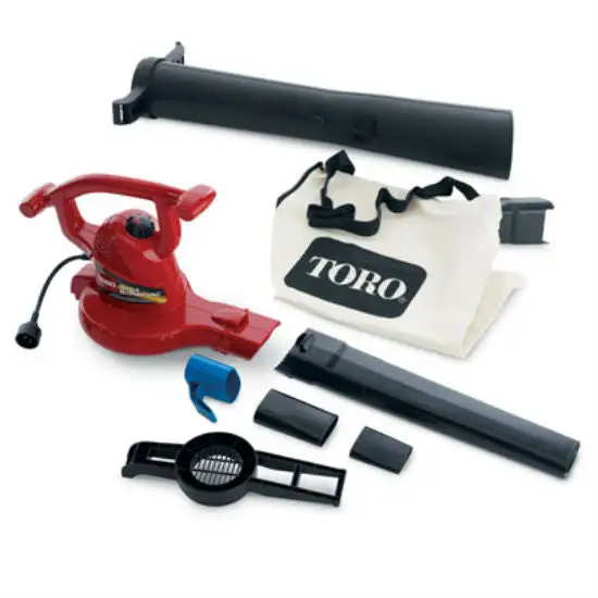 Toro 51619 Electric Ultra Blower Vacuum 250 MPH Air Velocity